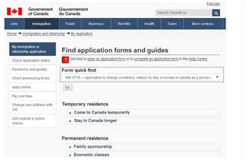 加拿大配偶携签(OWP工作许可签证)类型及签证申请材料