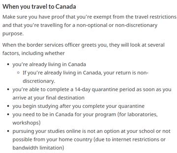 加拿大宣布放松美加边境，部分留学可豁免入境！